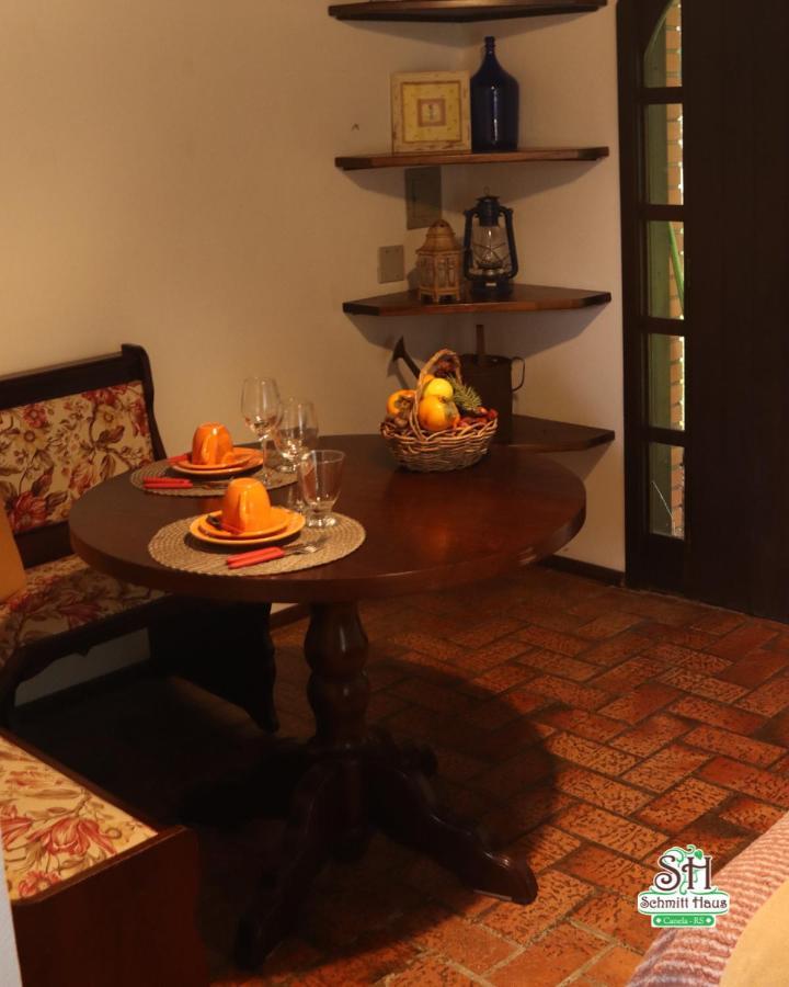 Estalagem Schmitt Haus Villa Canela Exterior foto