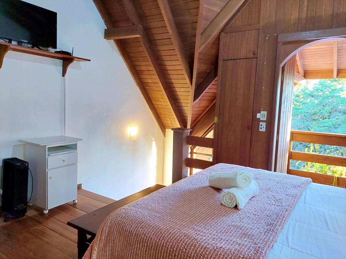 Estalagem Schmitt Haus Villa Canela Exterior foto