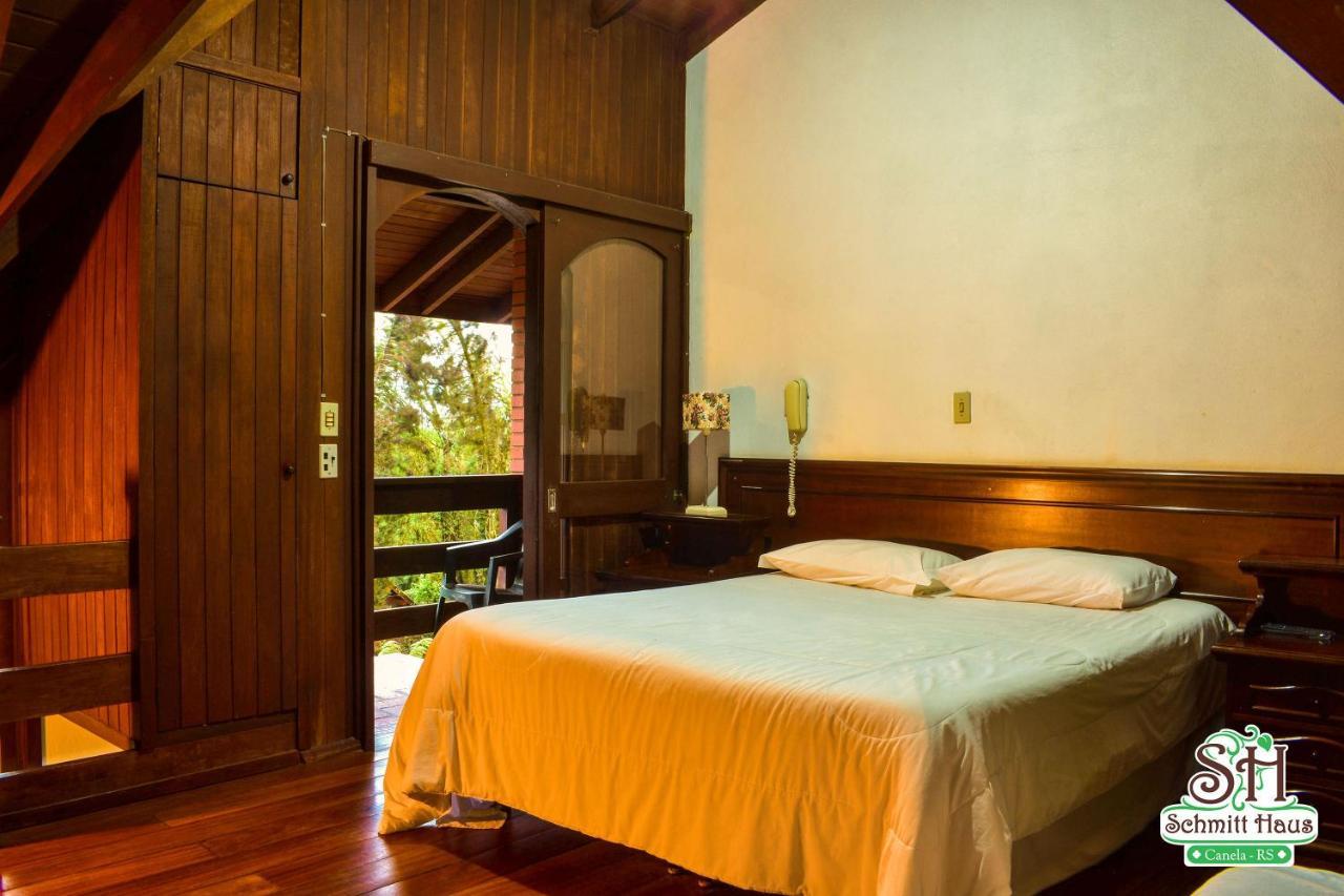 Estalagem Schmitt Haus Villa Canela Exterior foto