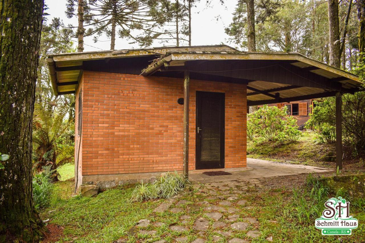 Estalagem Schmitt Haus Villa Canela Exterior foto